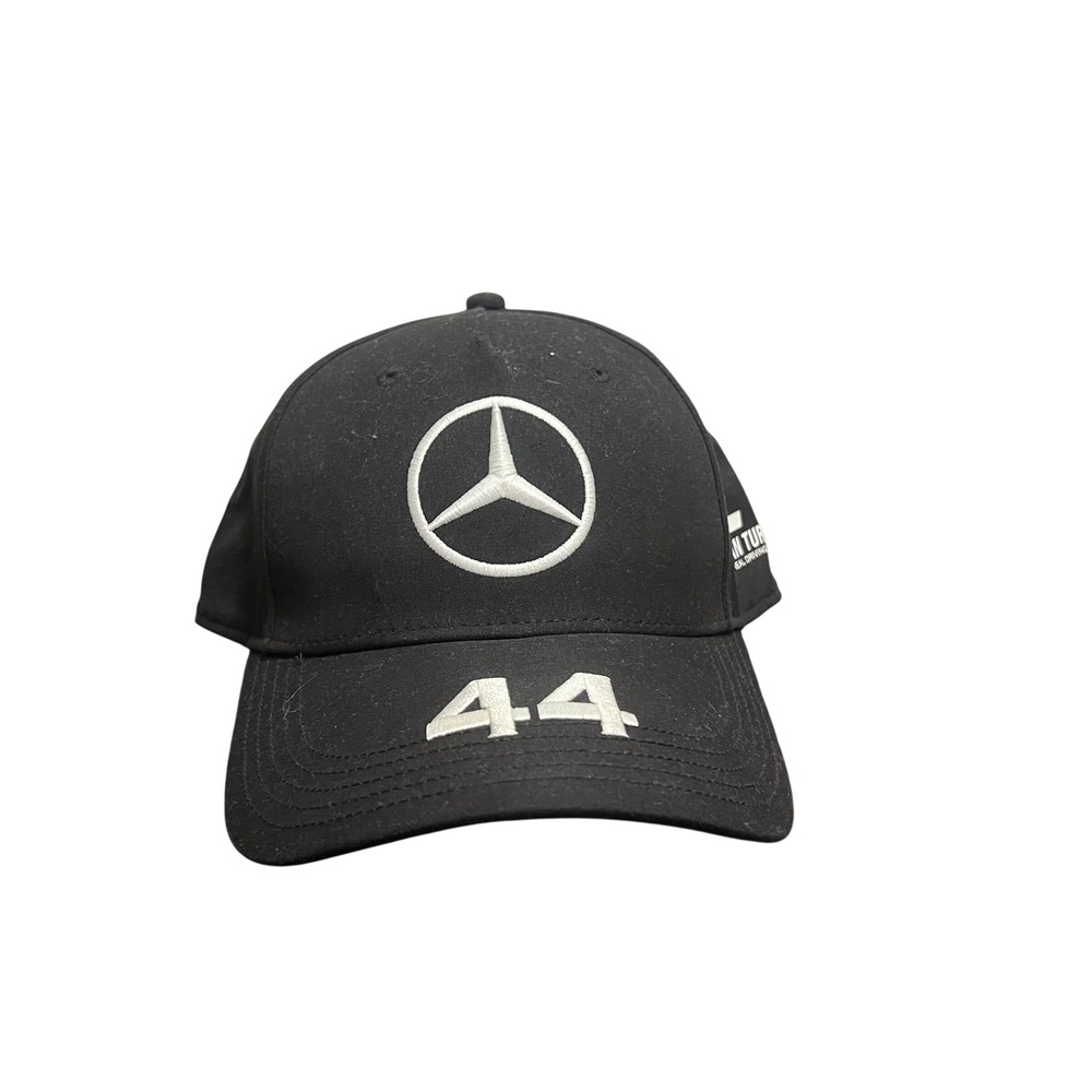 Mercedes AMG Petronas F1 Lewis‎ Hamilton 44 Black Baseball Hat Gran Turismo Cap